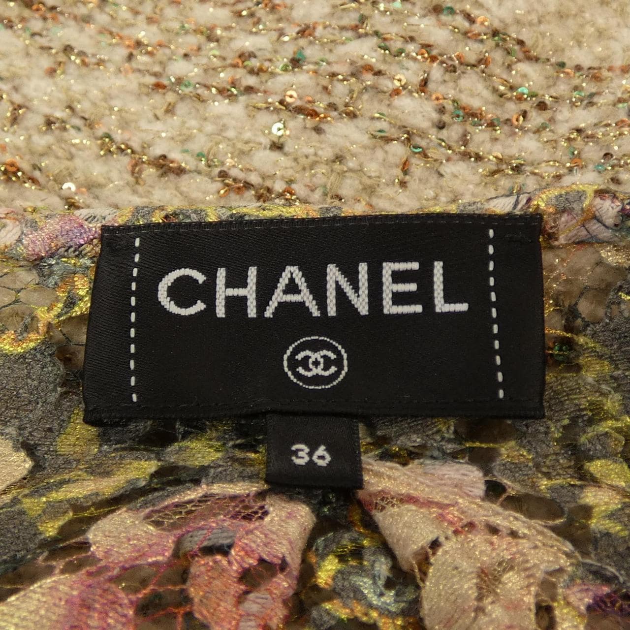シャネル CHANEL P80051K11551 ノーカラージャケット