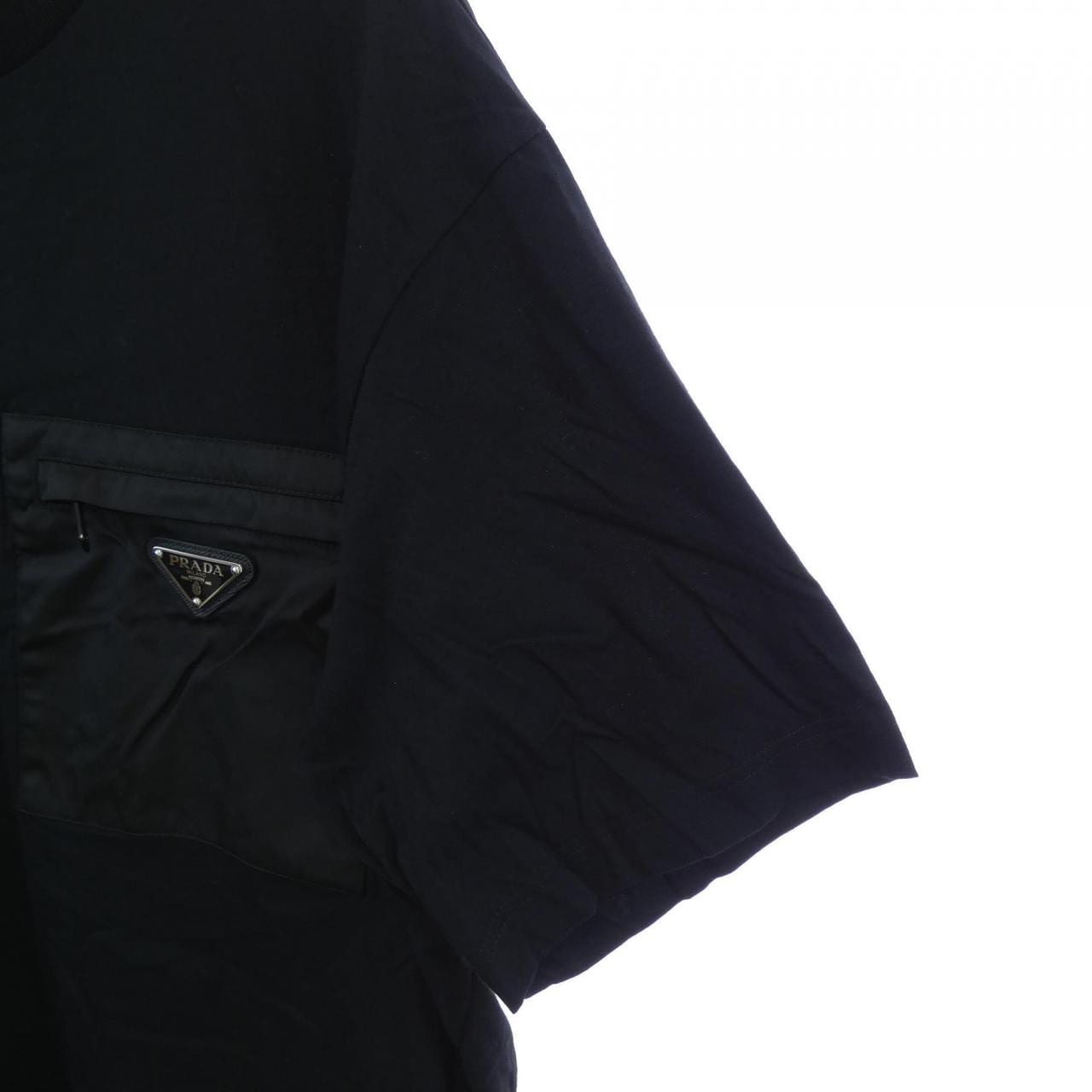 プラダ PRADA トライアングルロゴ UJN661 S221 11CK Tシャツ