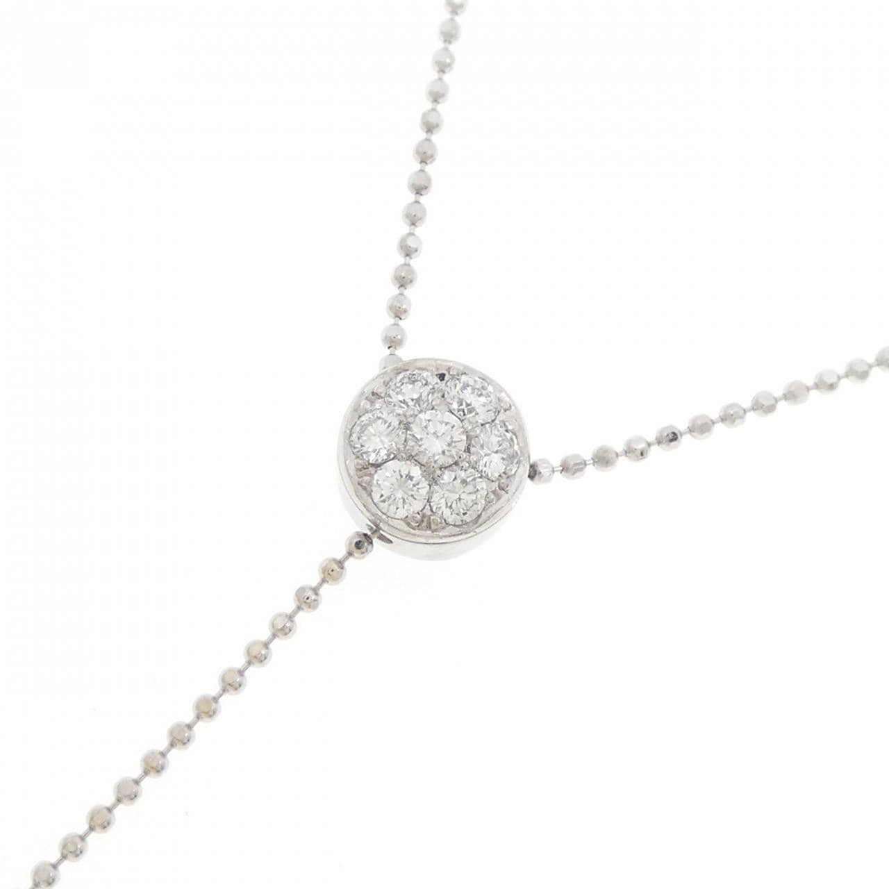 K18WG パール ネックレス