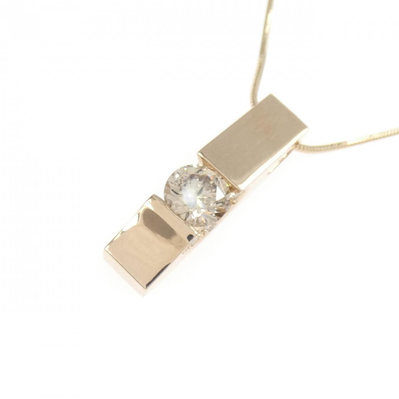 K18PG ダイヤモンド ネックレス 0.50CT