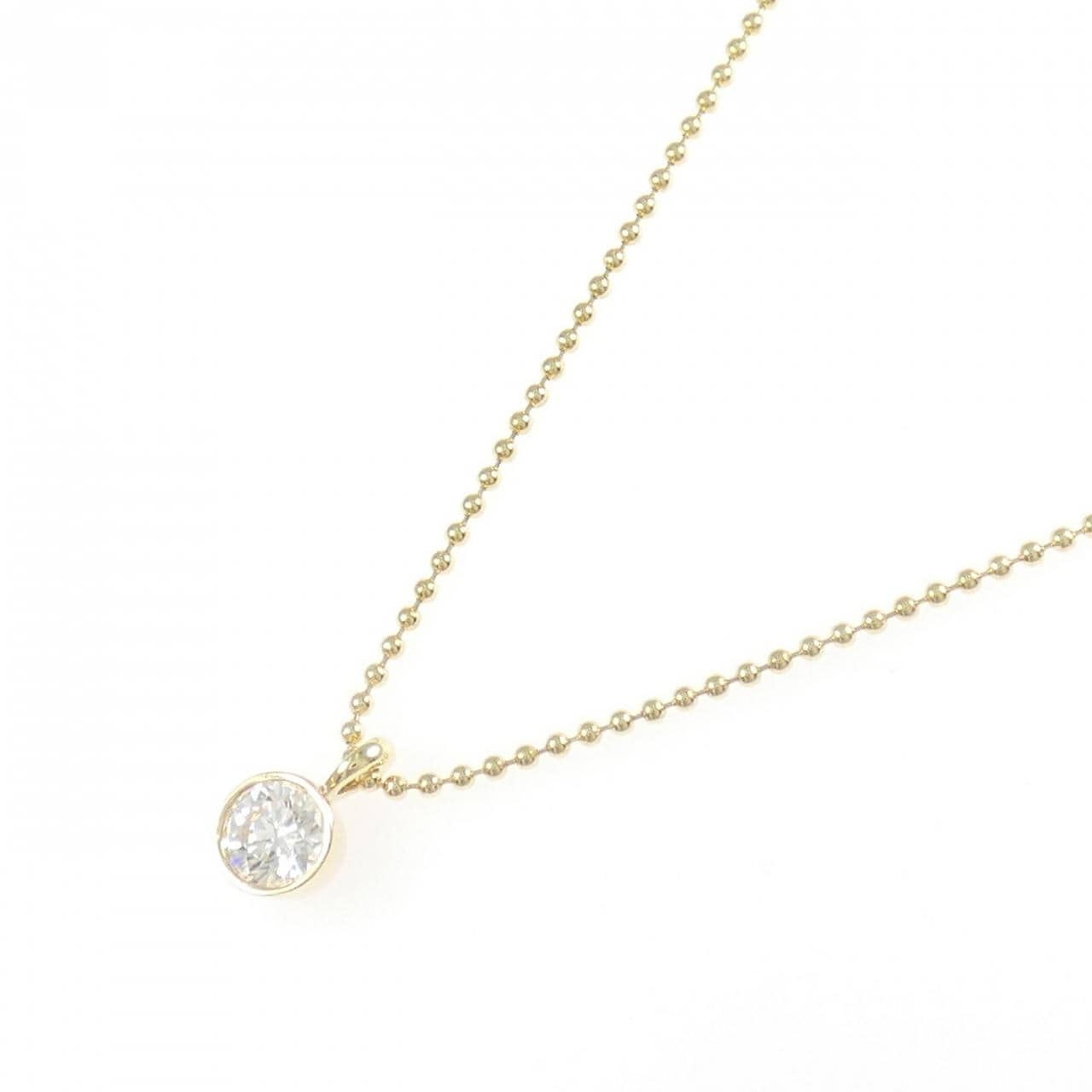 K18YG ダイヤモンド ネックレス 0.502CT