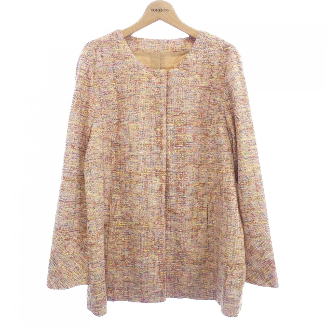 ロシャス ROCHAS ノーカラージャケット