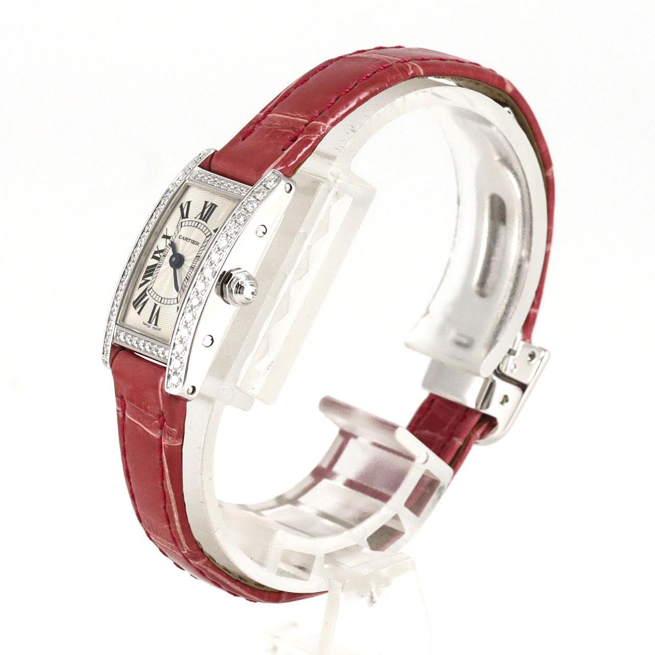 カルティエ ミニタンクアメリカン WG/D WB710015 WG クォーツ