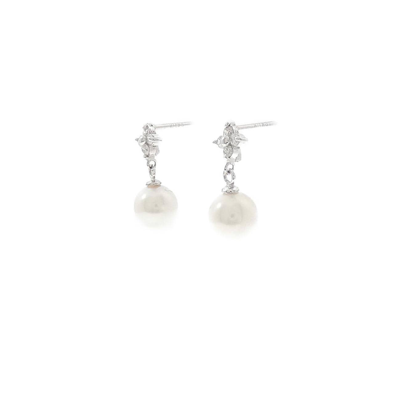 K14WG アコヤパール ピアス 5.2mm