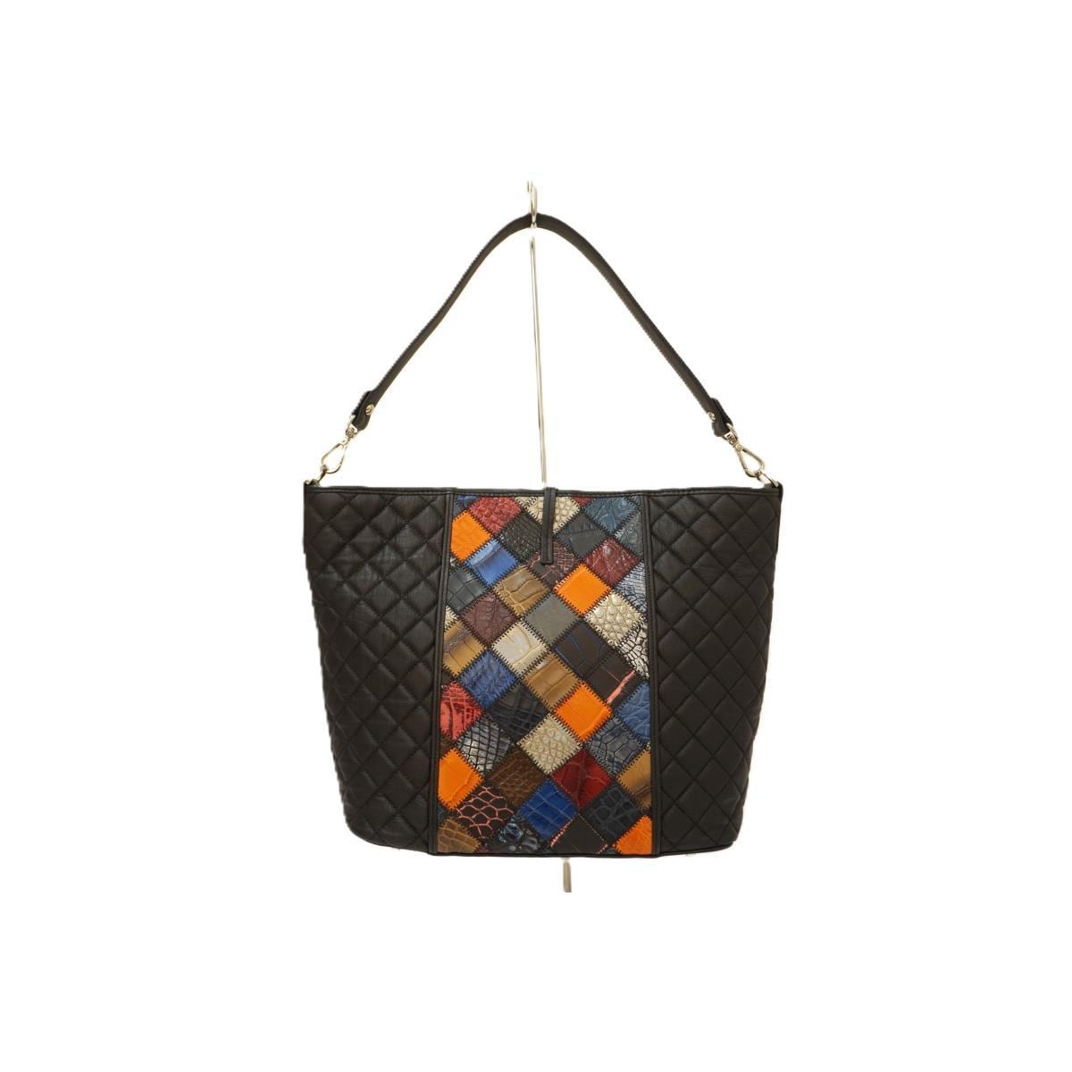 【新品】和装バッグ　クロコ