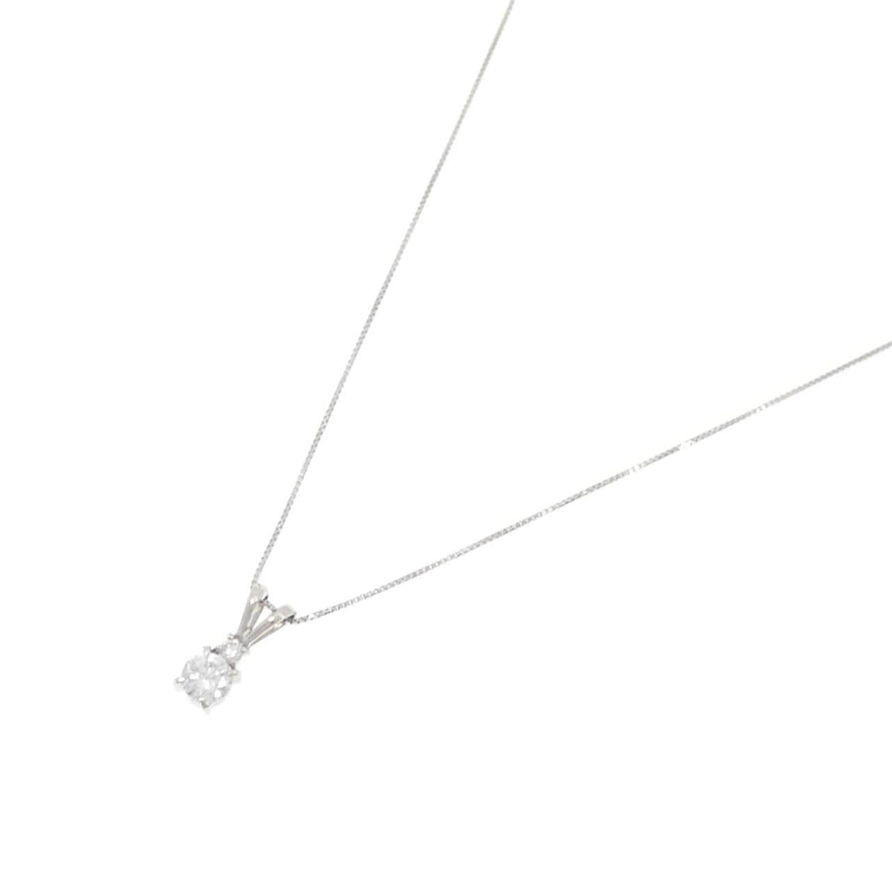 PT900/PT850 ダイヤモンド ネックレス 0.345CT