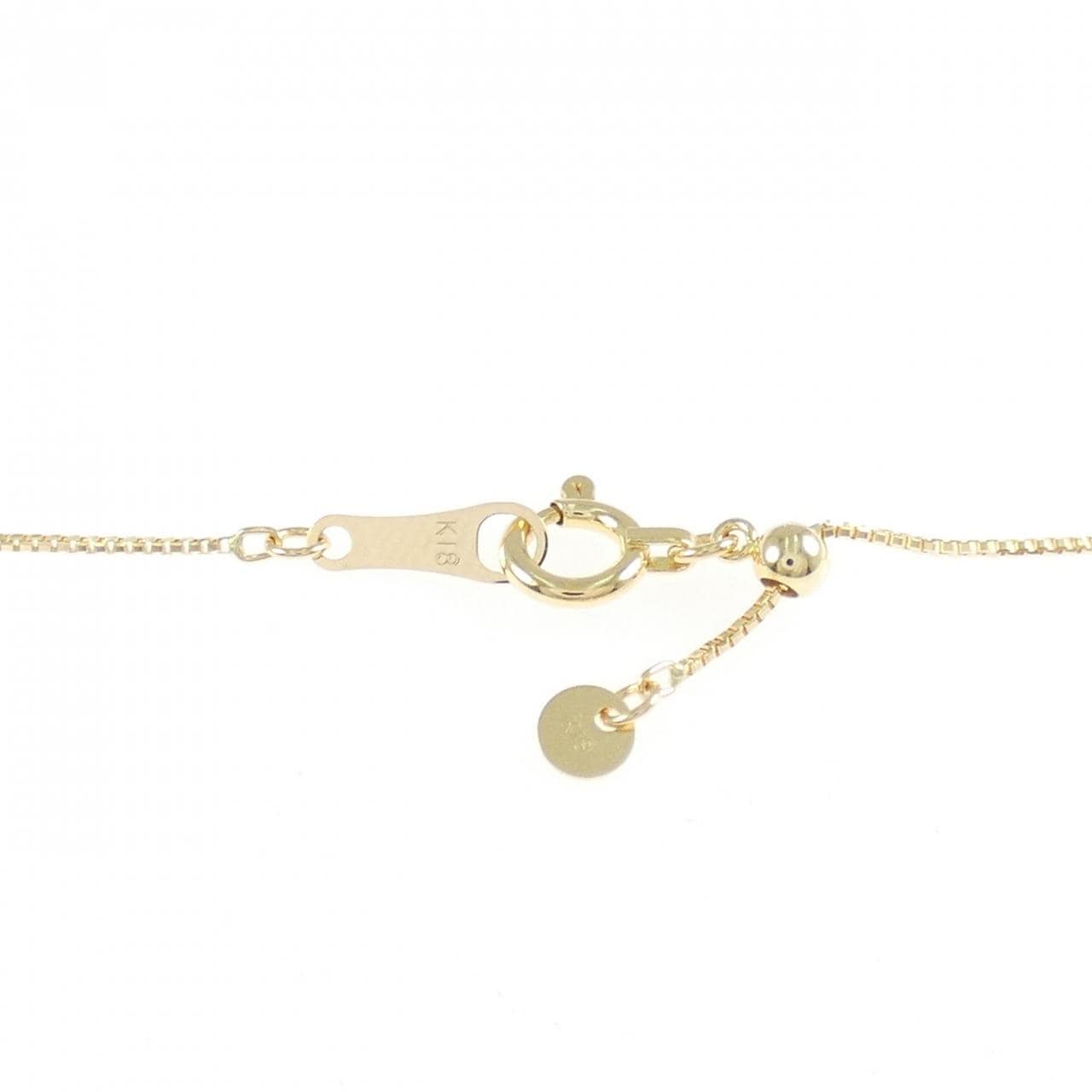 K18YG ターコイズ ネックレス 3.00CT