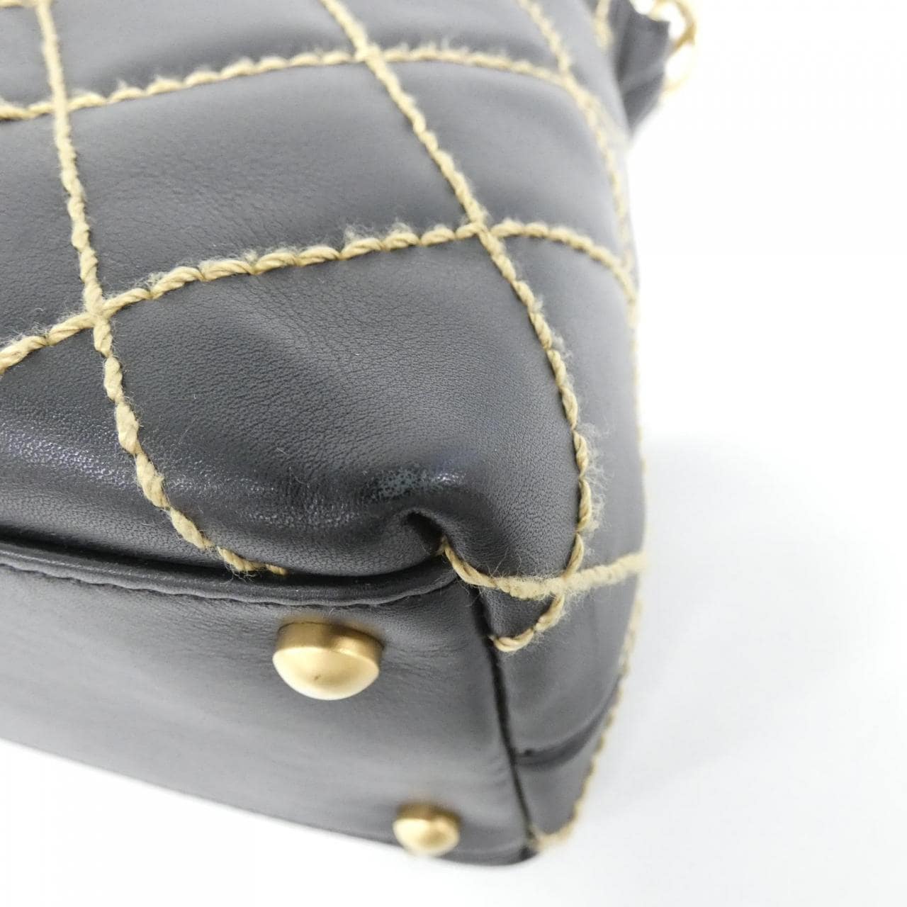 シャネル ワイルドステッチ ライン 20663 ショルダーバッグ