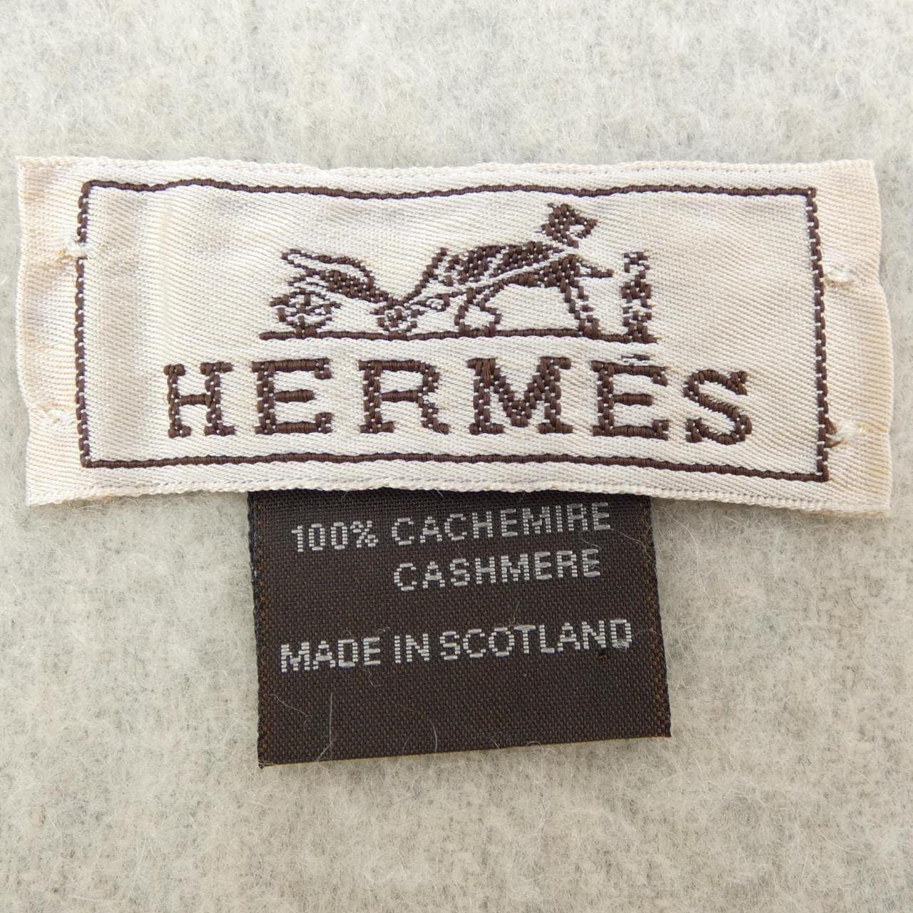 エルメス HERMES UNIE BRODEE 393622T MUFFLER