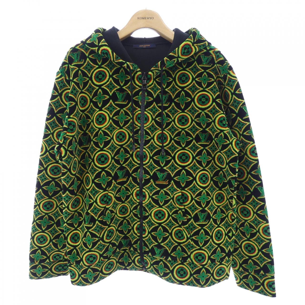 ルイヴィトン LOUIS VUITTON モノグラムフラワージップスルー HKY88WZRY パーカー