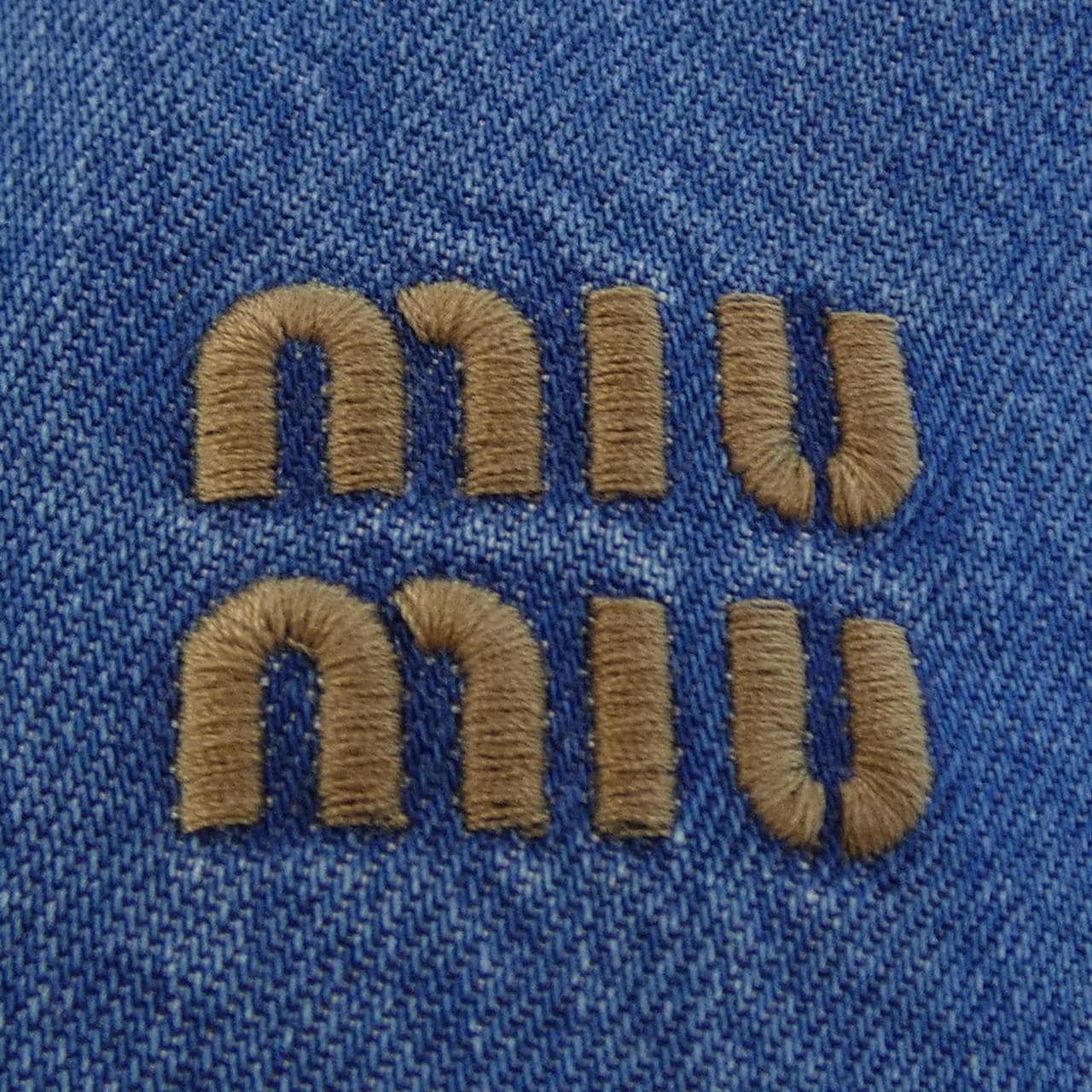 ミュウミュウ MIU MIU MIU MIU ロゴ GWC104 S232 143V シャツ