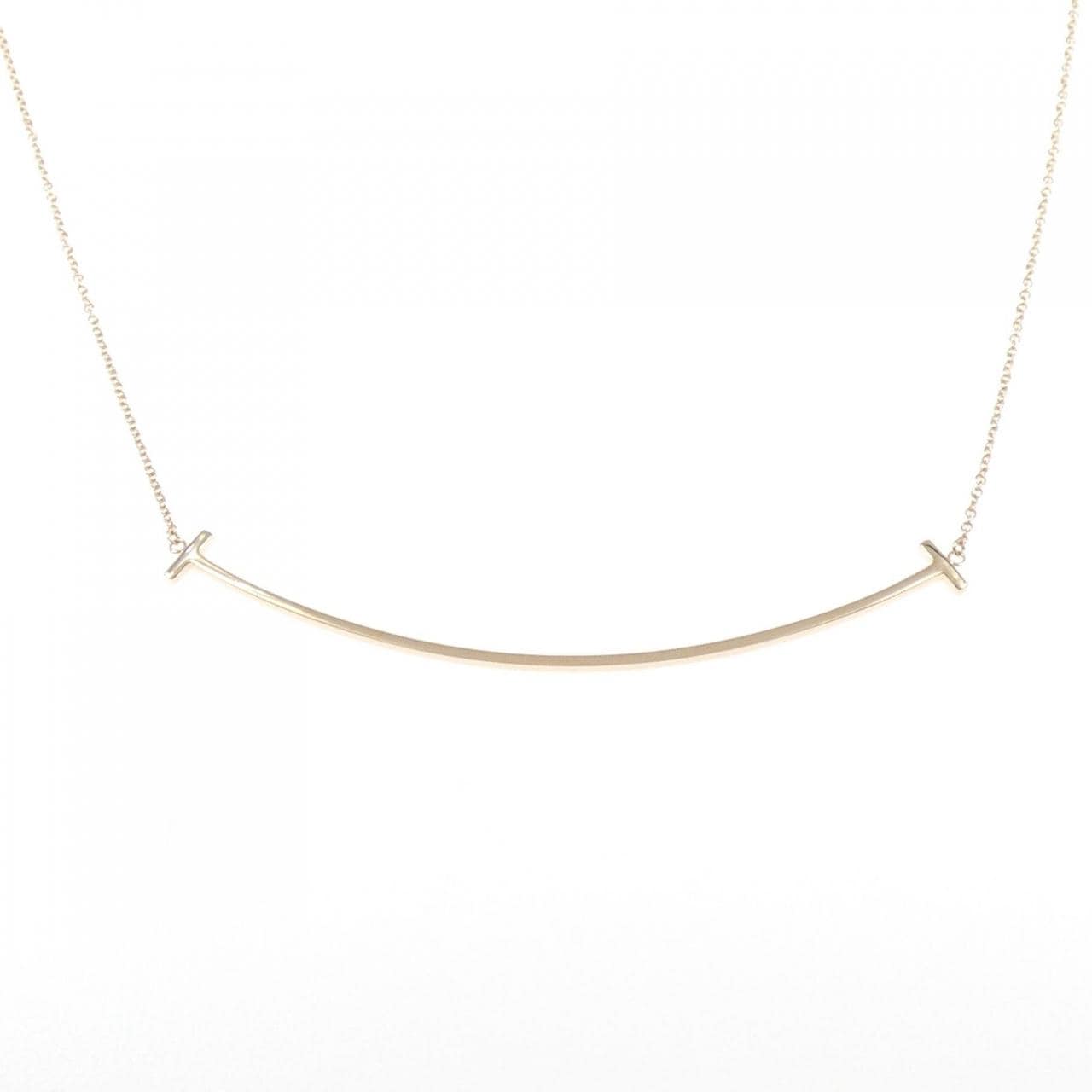 ティファニー Tスマイル ラージ ネックレス