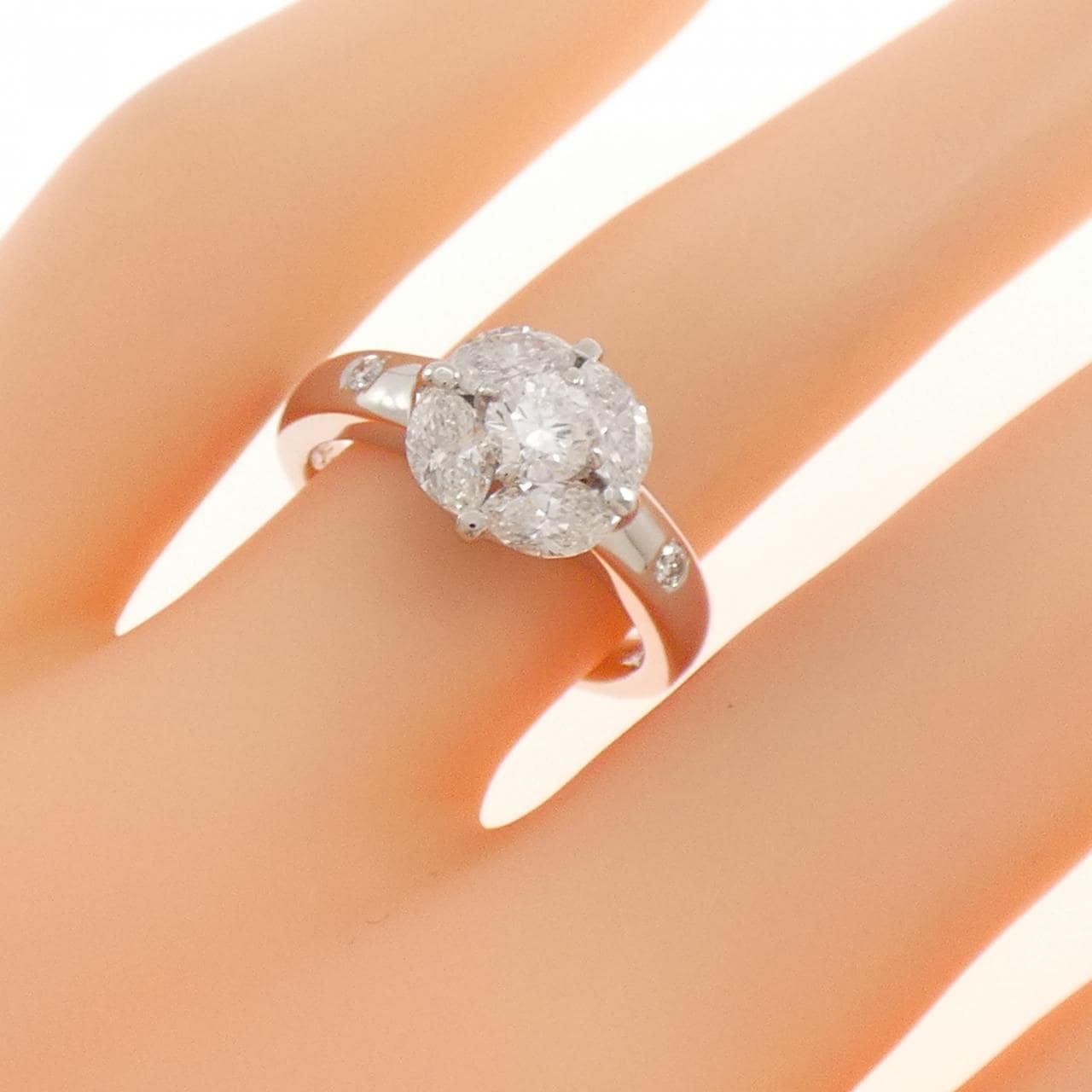 PT900 ダイヤモンド リング 0.343CT