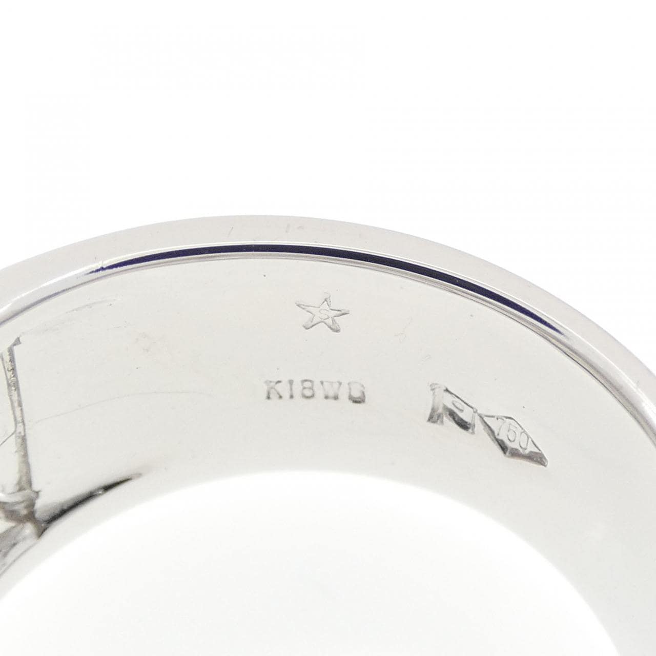 ギンザ タナカ K18WG リング