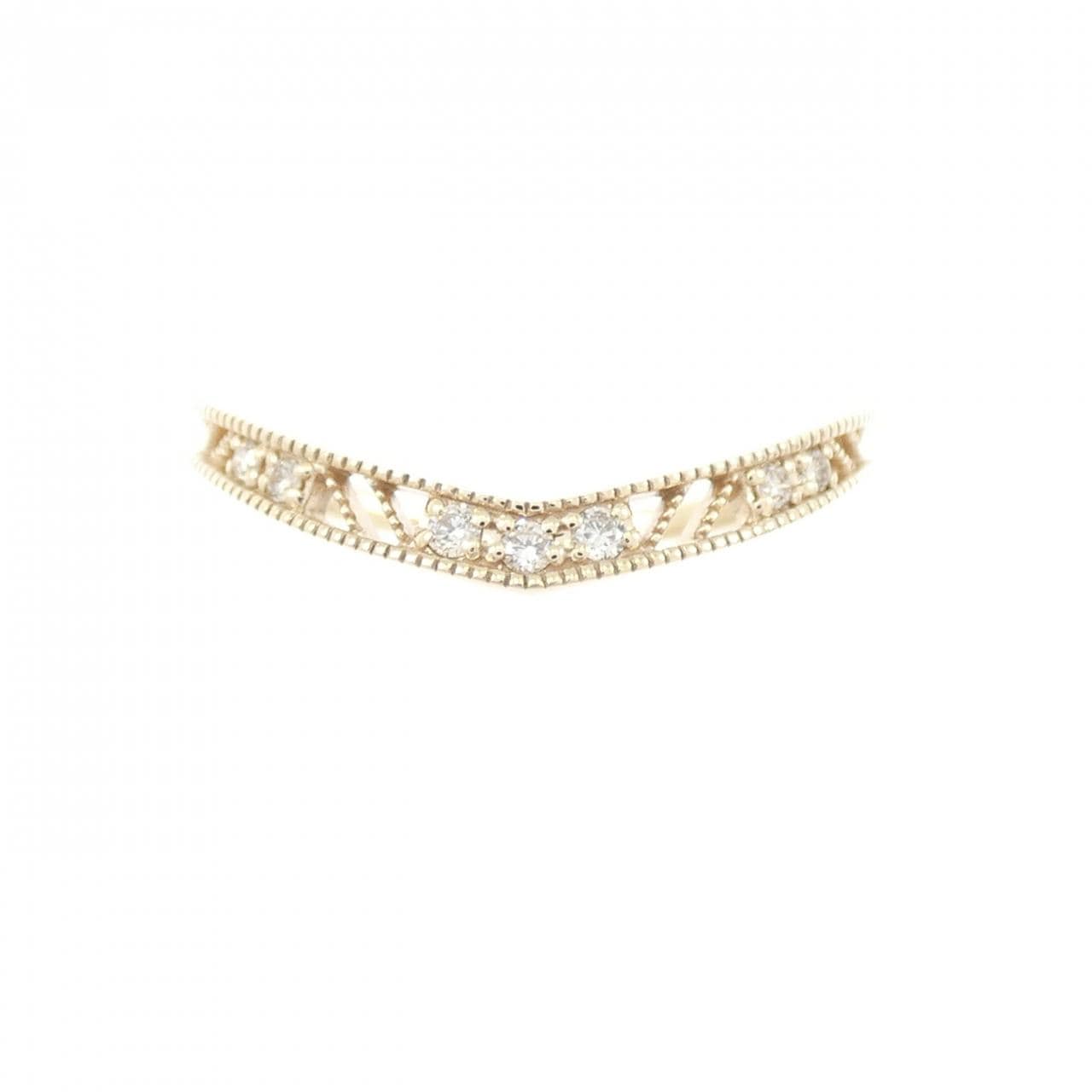 アガット ダイヤモンド リング 0.05CT