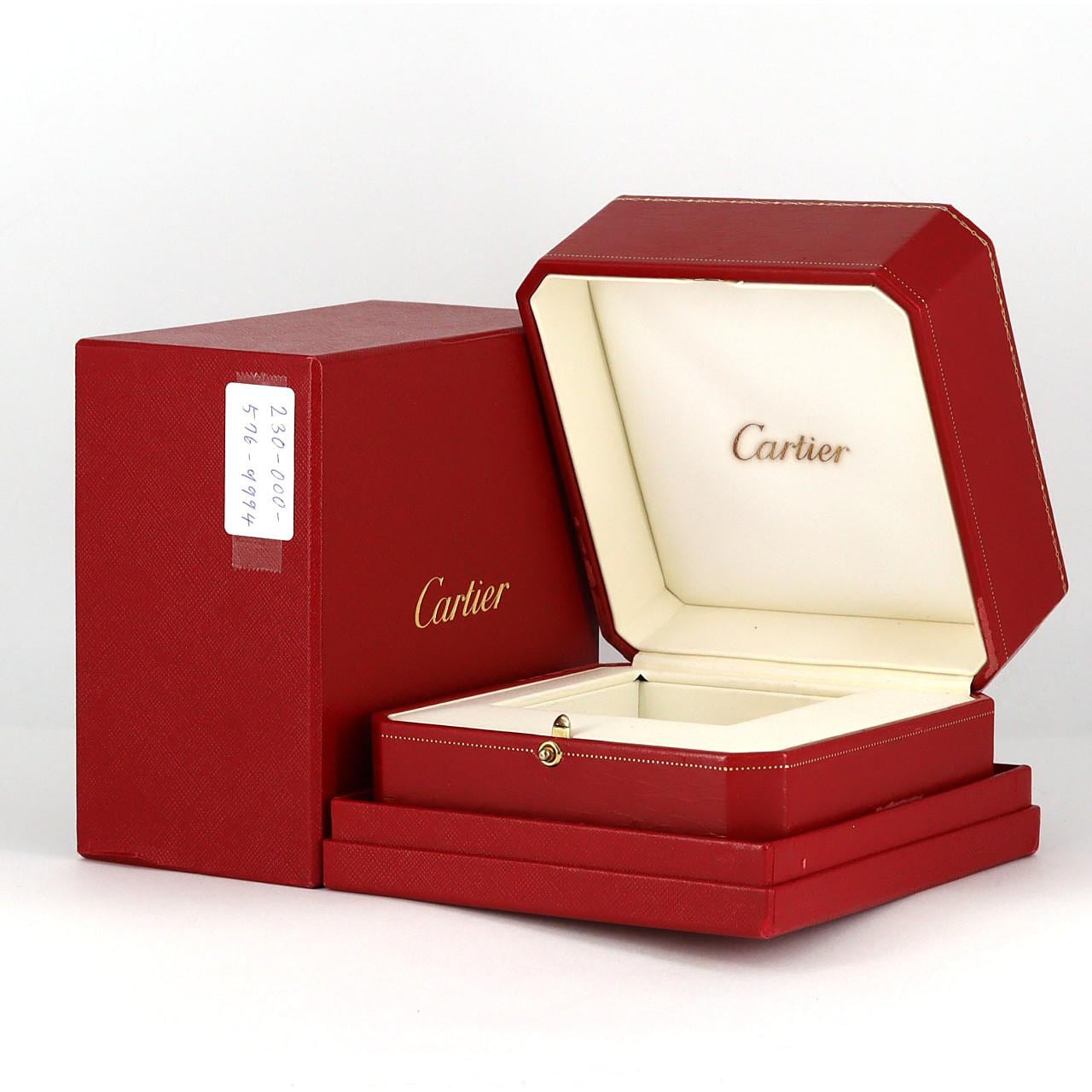 カルティエ サントスラウンドLM YG W20028G1 YG 自動巻