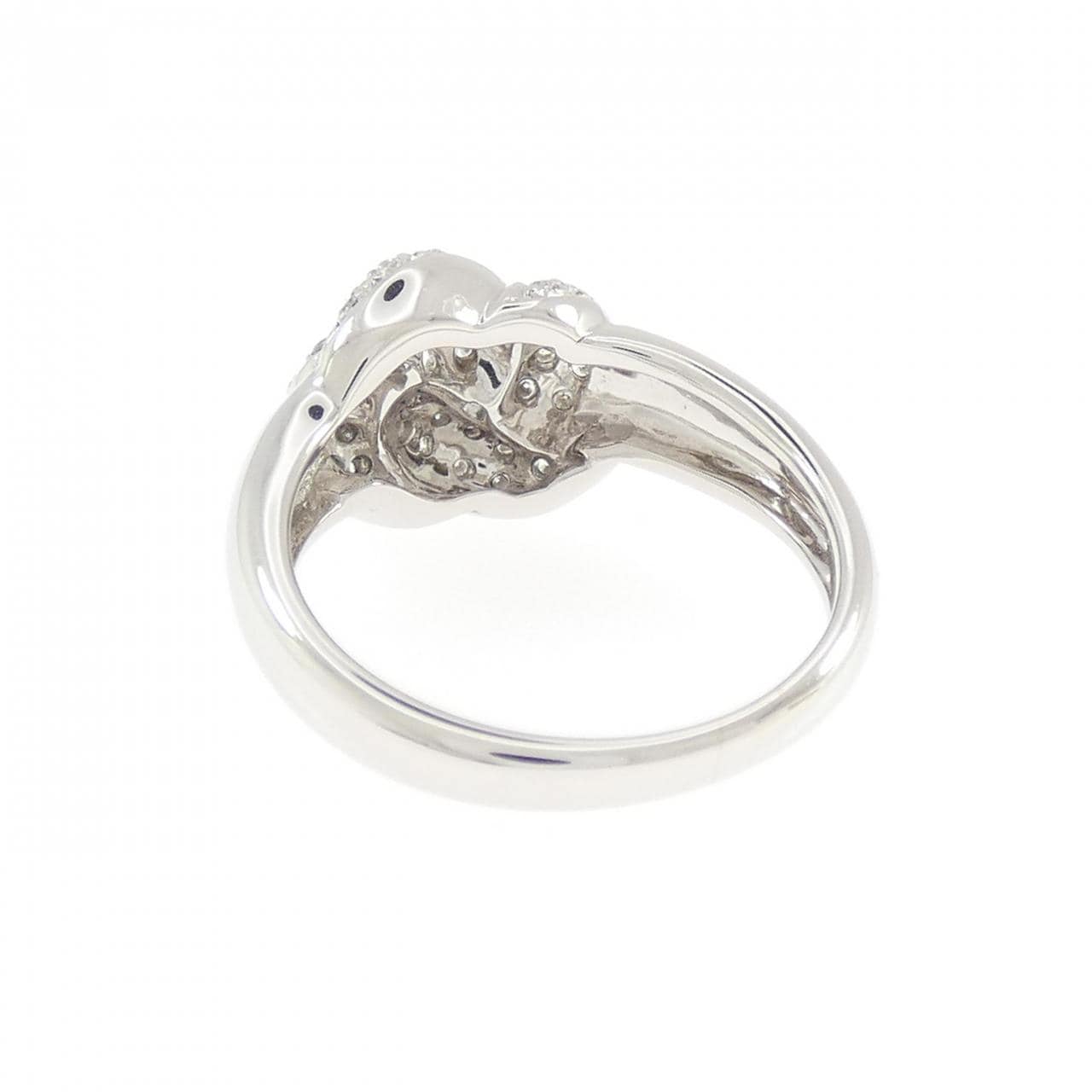 750WG ダイヤモンド リング 0.24CT
