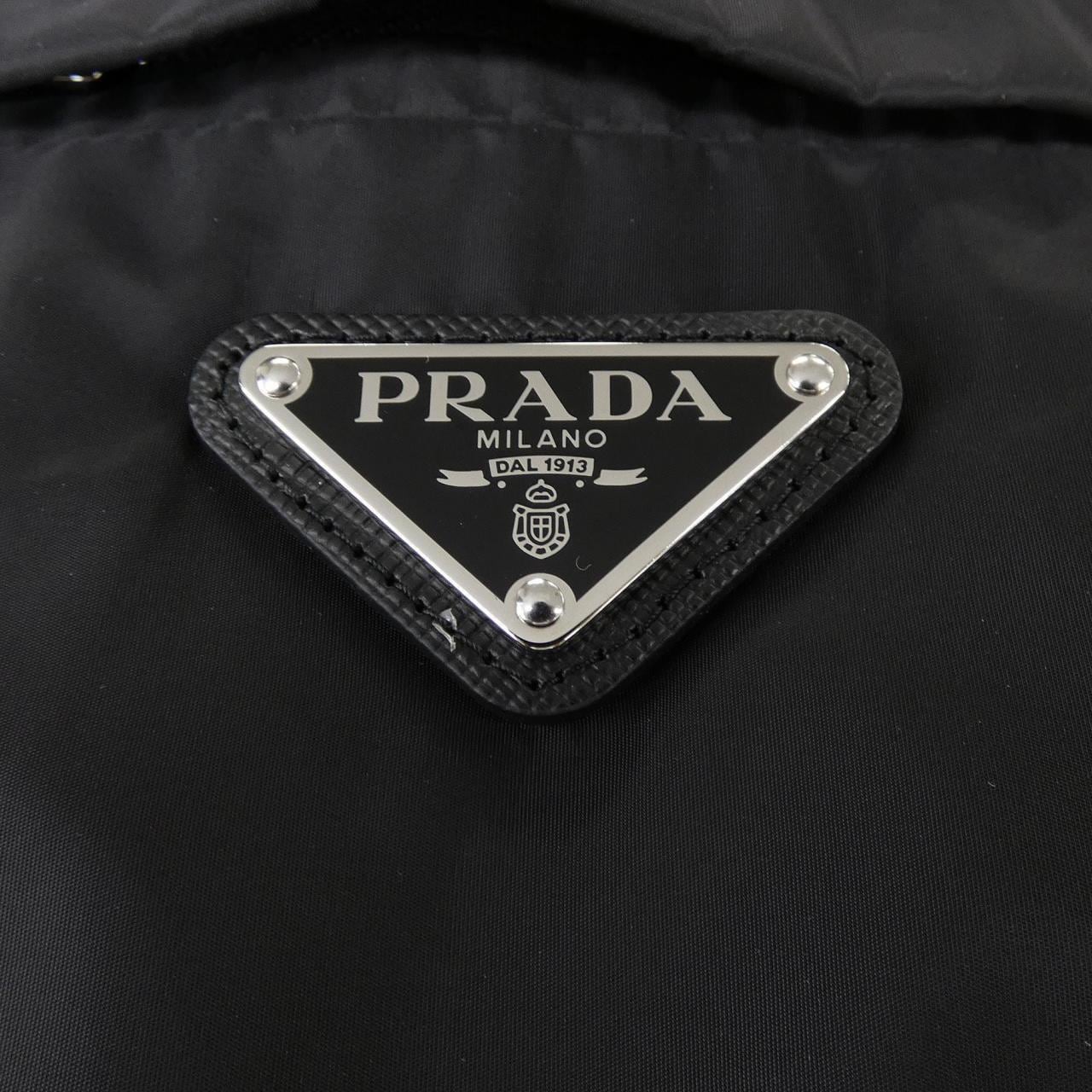 プラダ PRADA ボンバージャケット　トライアングルロゴ UPW280 SOOO 038 レザージャケット
