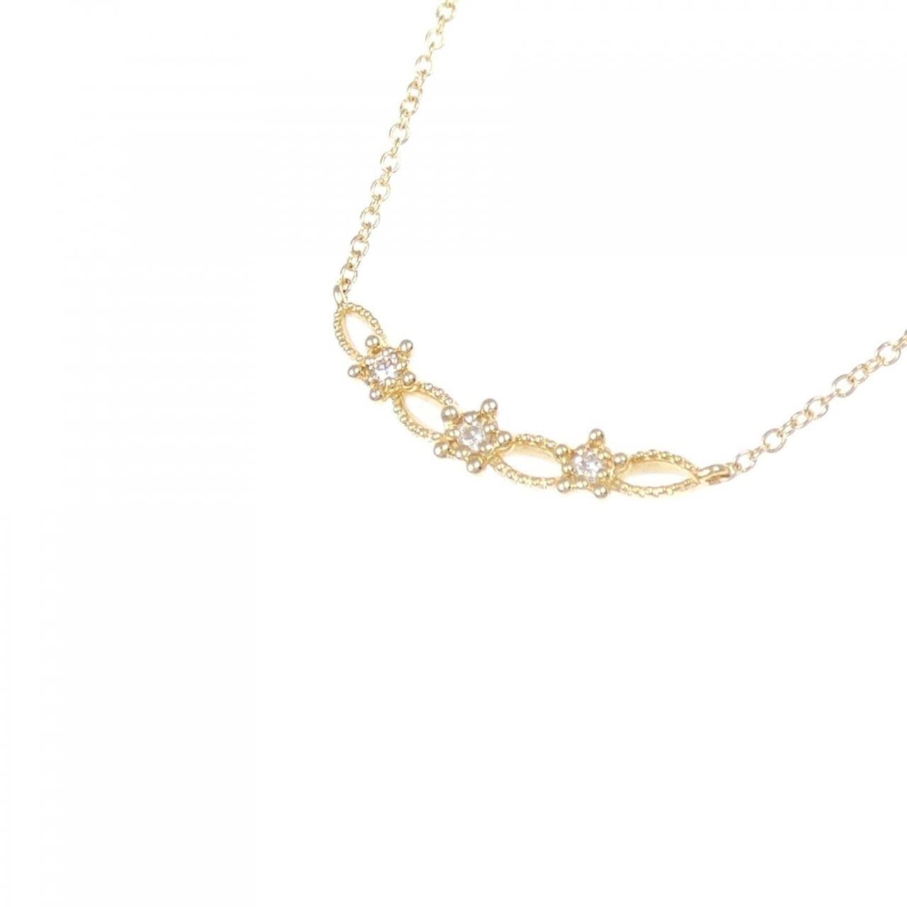スタージュエリー ダイヤモンド ネックレス 0.03CT