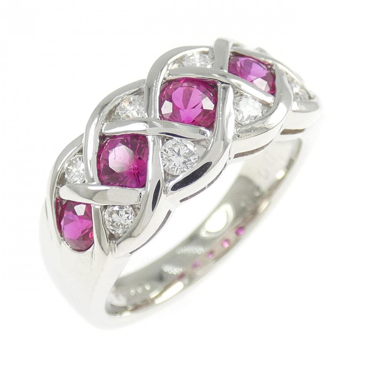 PT900 ルビー リング 0.96CT