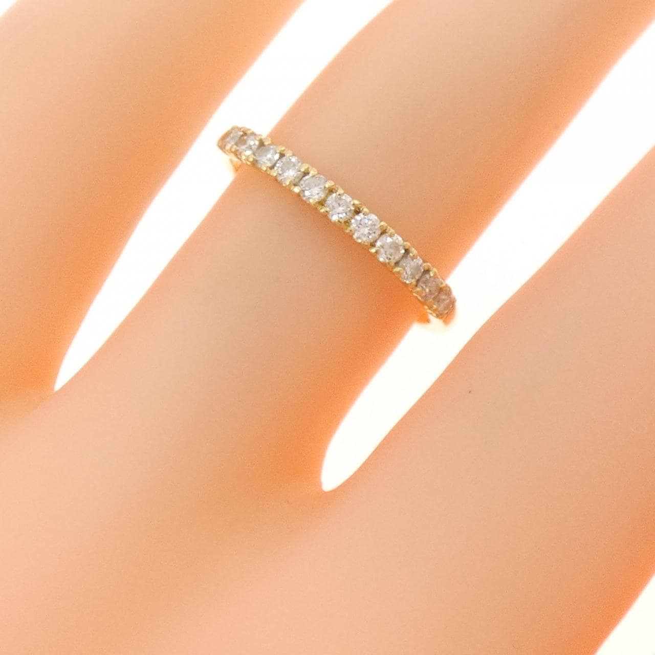 K18YG ダイヤモンド リング 0.20CT