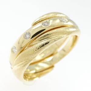 750YG ダイヤモンド リング