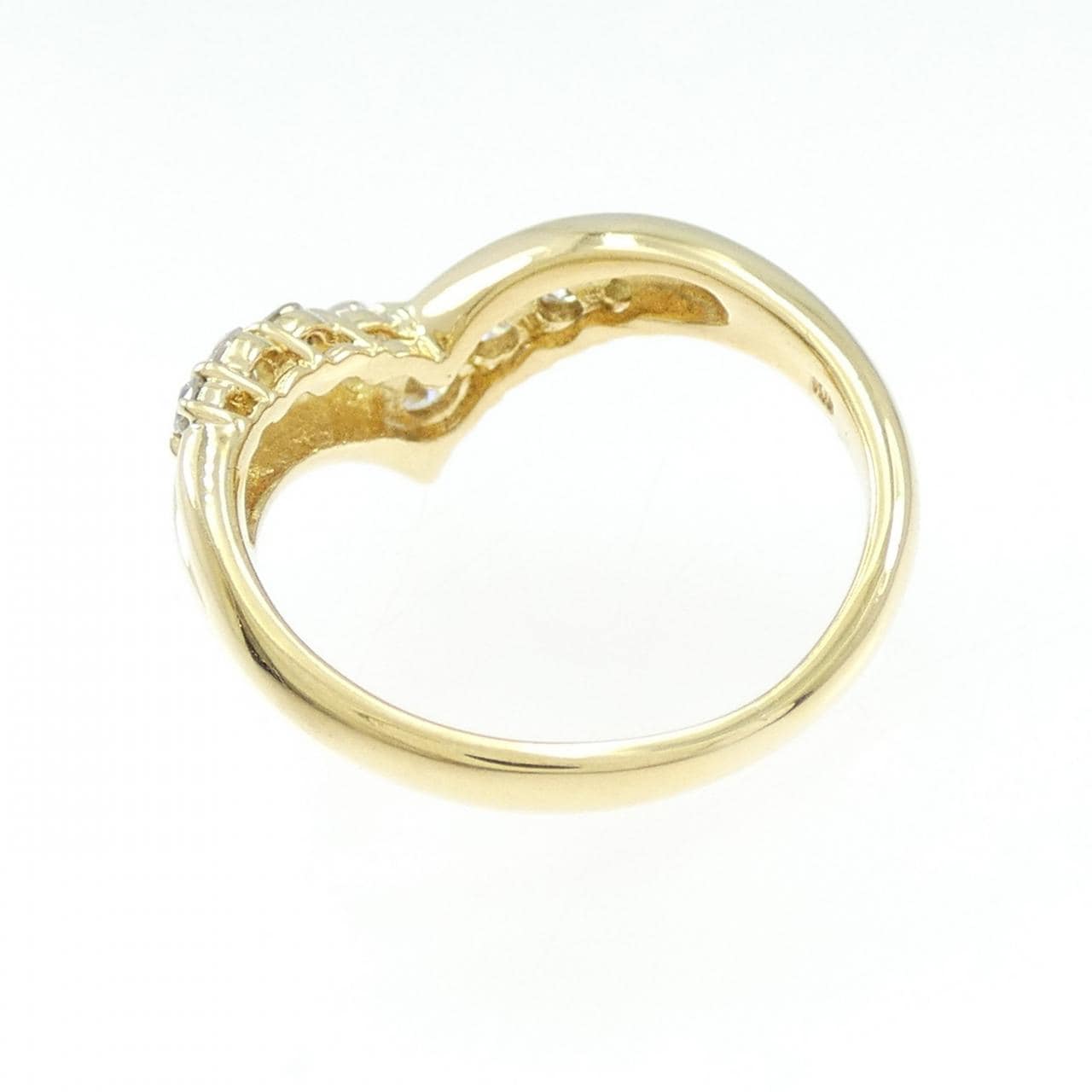 K18YG ダイヤモンド リング 0.50CT