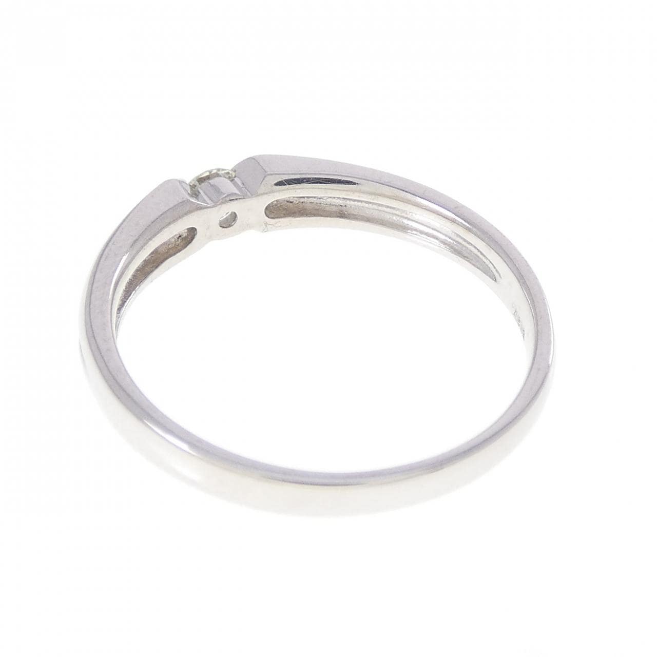 K18WG ダイヤモンド リング 0.10CT