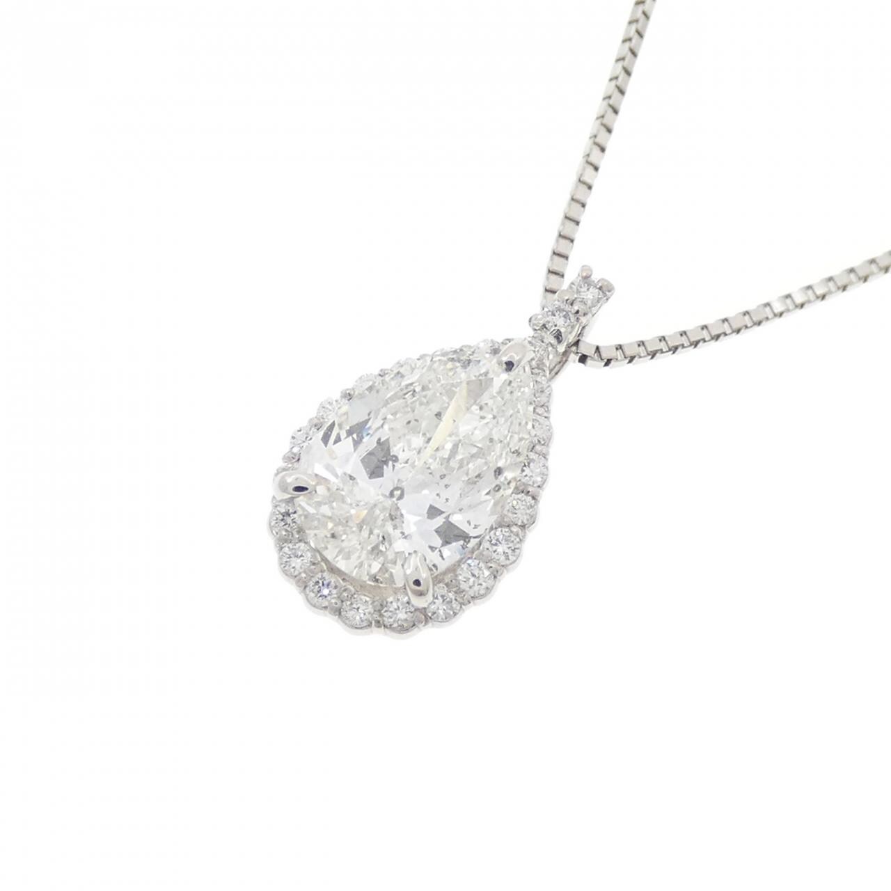 PT900/PT850 ダイヤモンド ネックレス 1.013CT