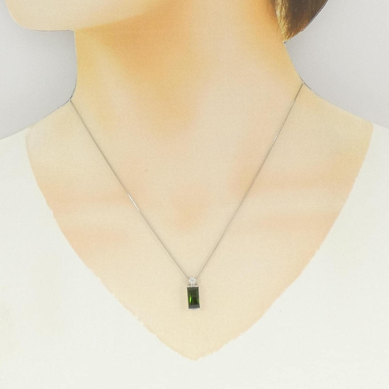 PT900/PT850 トルマリン ネックレス 2.05CT