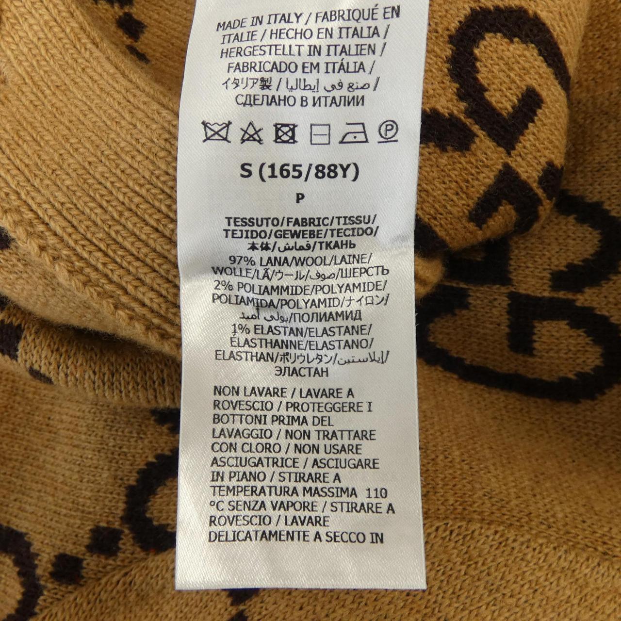 グッチ GUCCI リーバーシブル ウールニットカーディガン 699872 XKCFX カーディガン