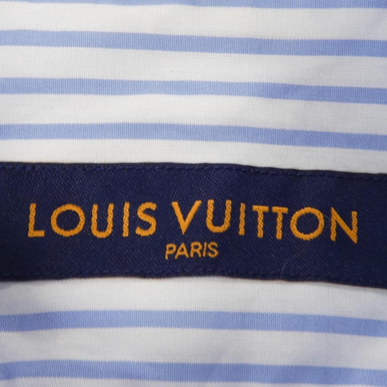 LOUIS VUITTON Embroidered VUITTON HMS42WXCH S/S Shirt