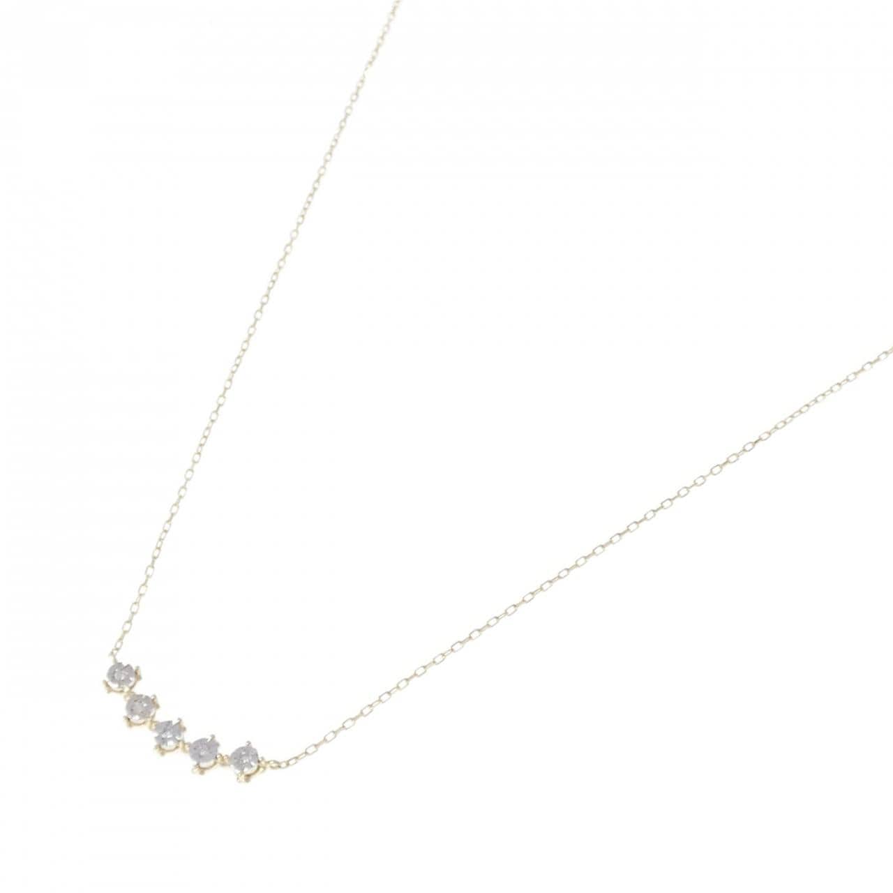 K10YG/K10WG ダイヤモンド ネックレス