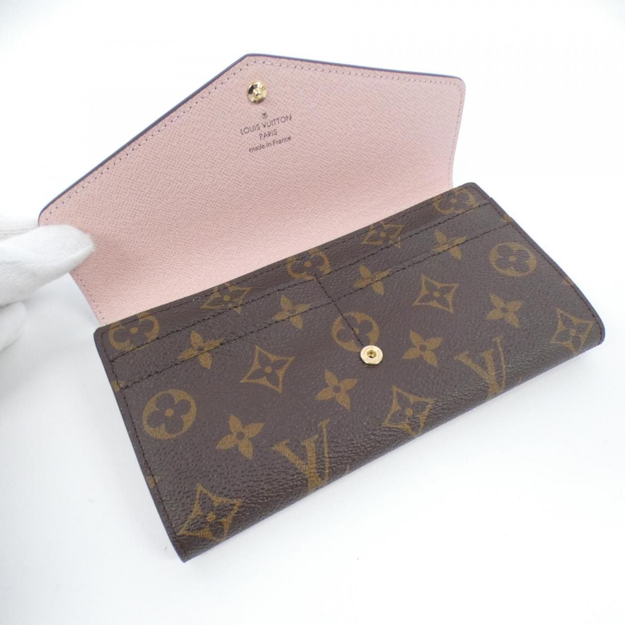 LOUIS VUITTON Monogram Portefeuille Sarah M62235 Wallet