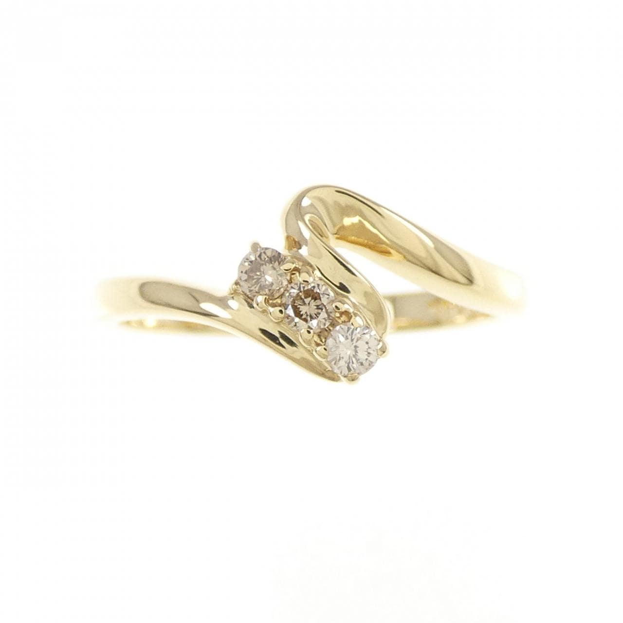 K18YG ダイヤモンド リング 0.10CT