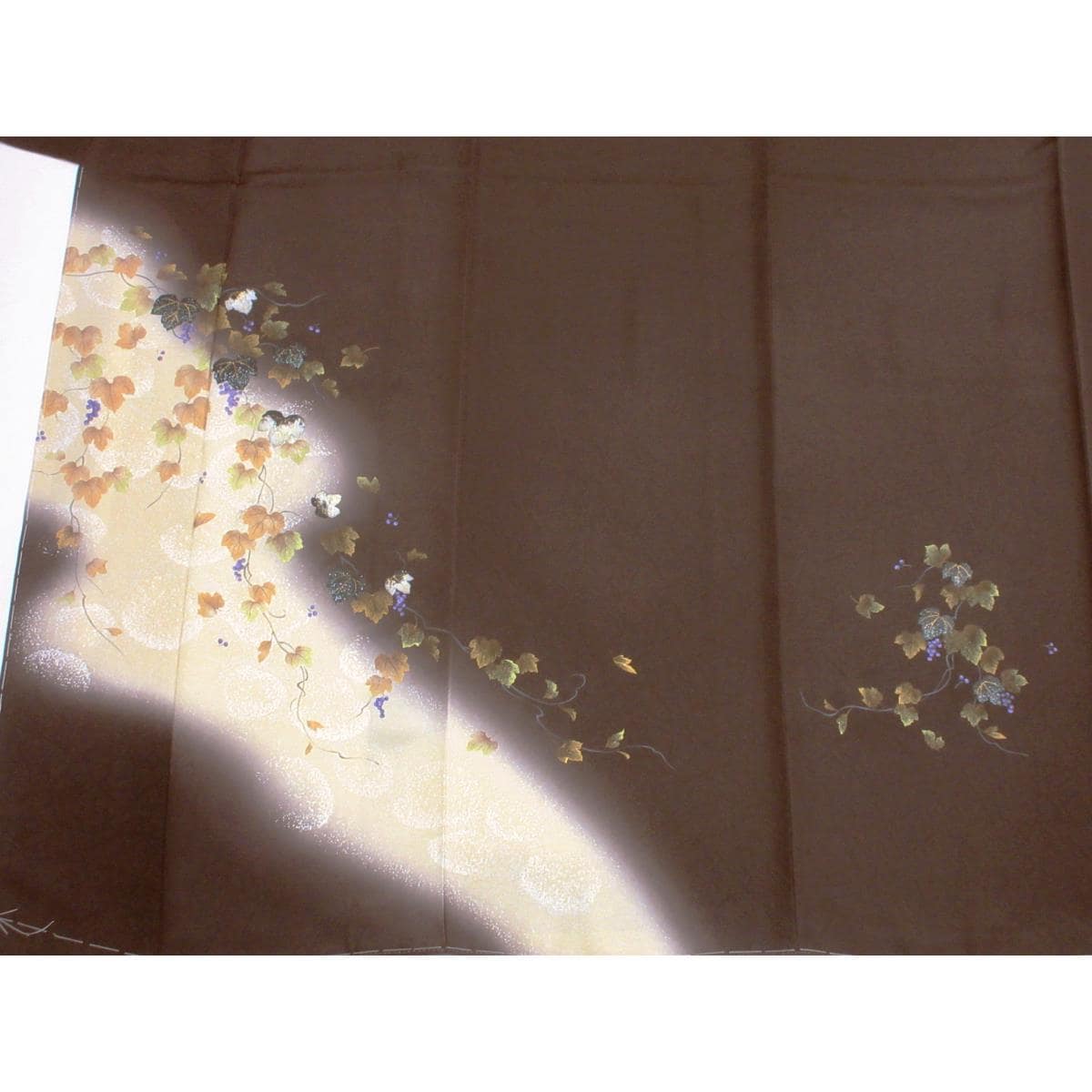 【未使用品】訪問着　友禅金彩加工　ボカシ染