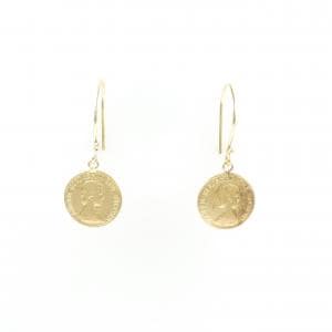 K18YG earrings