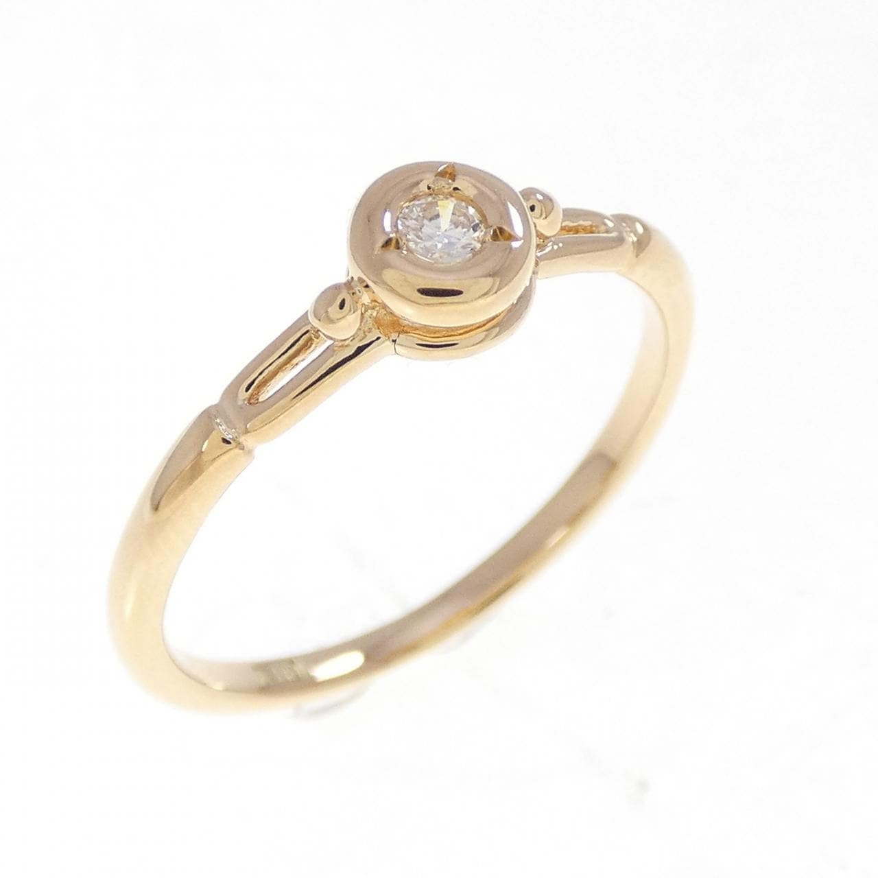 K18YG ダイヤモンド リング