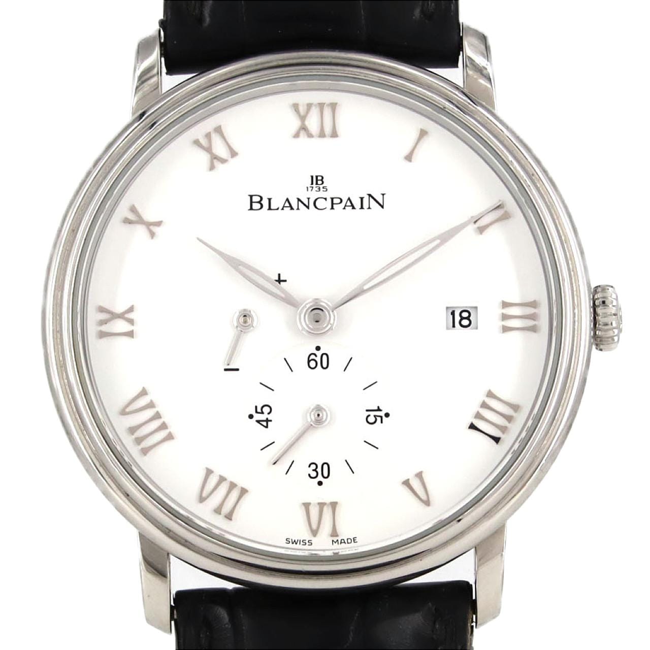 【ノーメンテナンス還元価格】ブランパン ヴィルレ･ウルトラスリム 6606-1127-55B SS 手巻