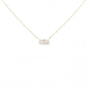 【リメイク】K10YG ダイヤモンド ネックレス 0.16CT