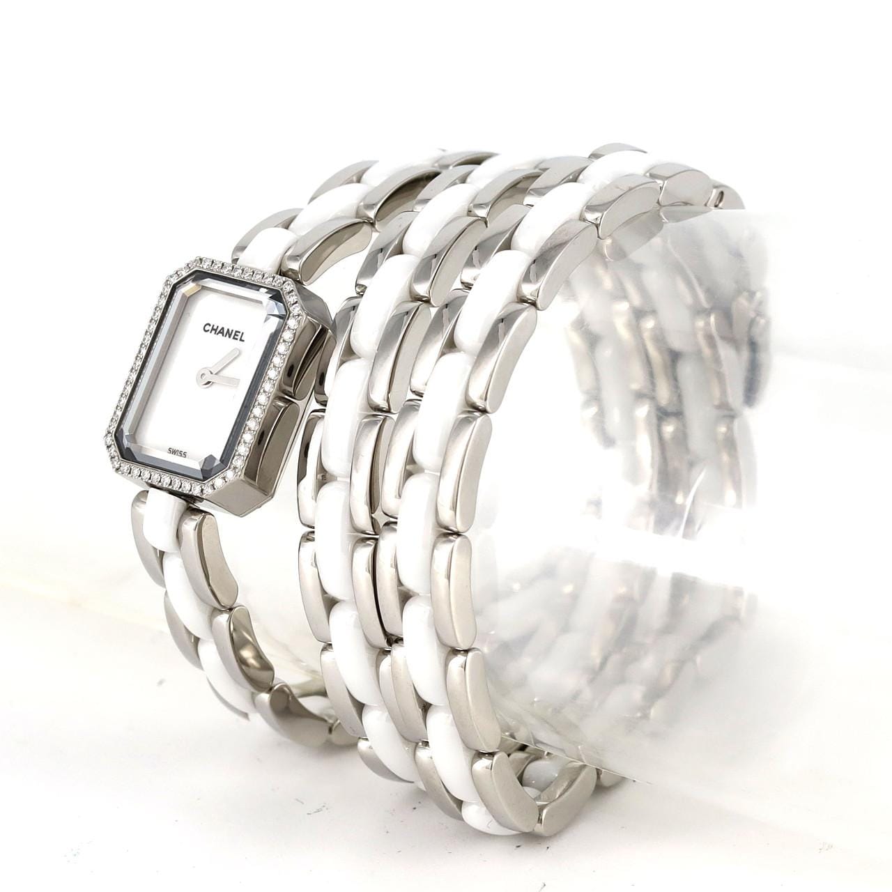 CHANEL premiere三重手链/D H3059 SS石英