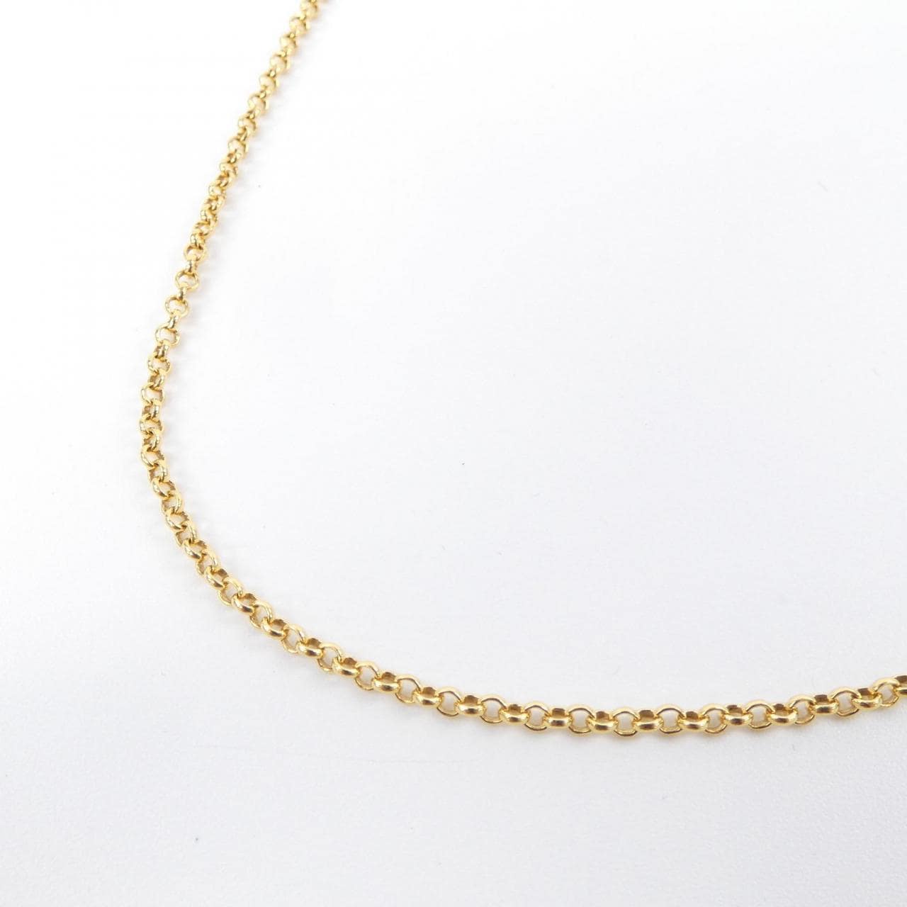 クロムハーツ CHROME HEARTS ROLL CHAIN I20 GLD 205014937GLDI20001 NECKLACE