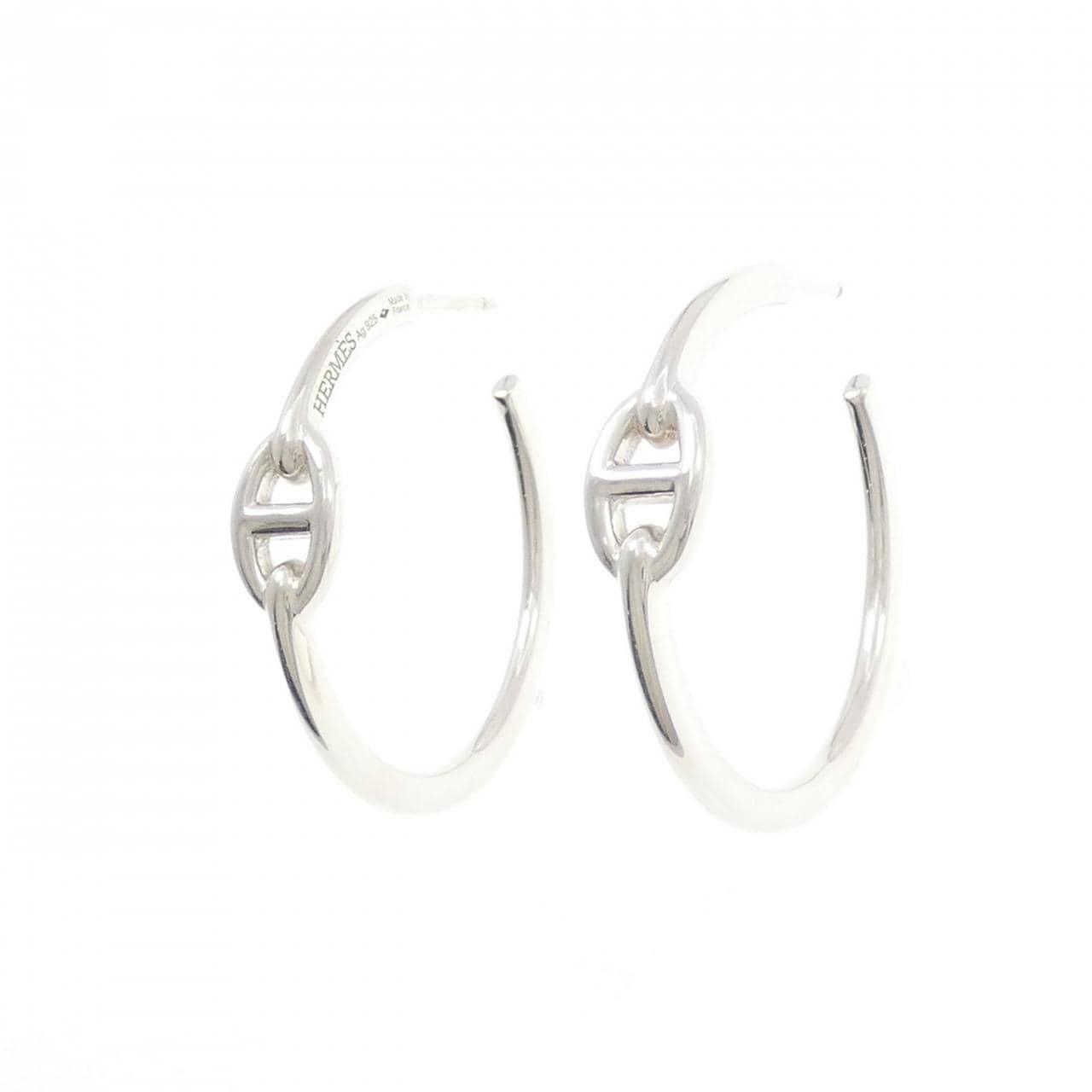 HERMES Chaine Dunkles小號耳環