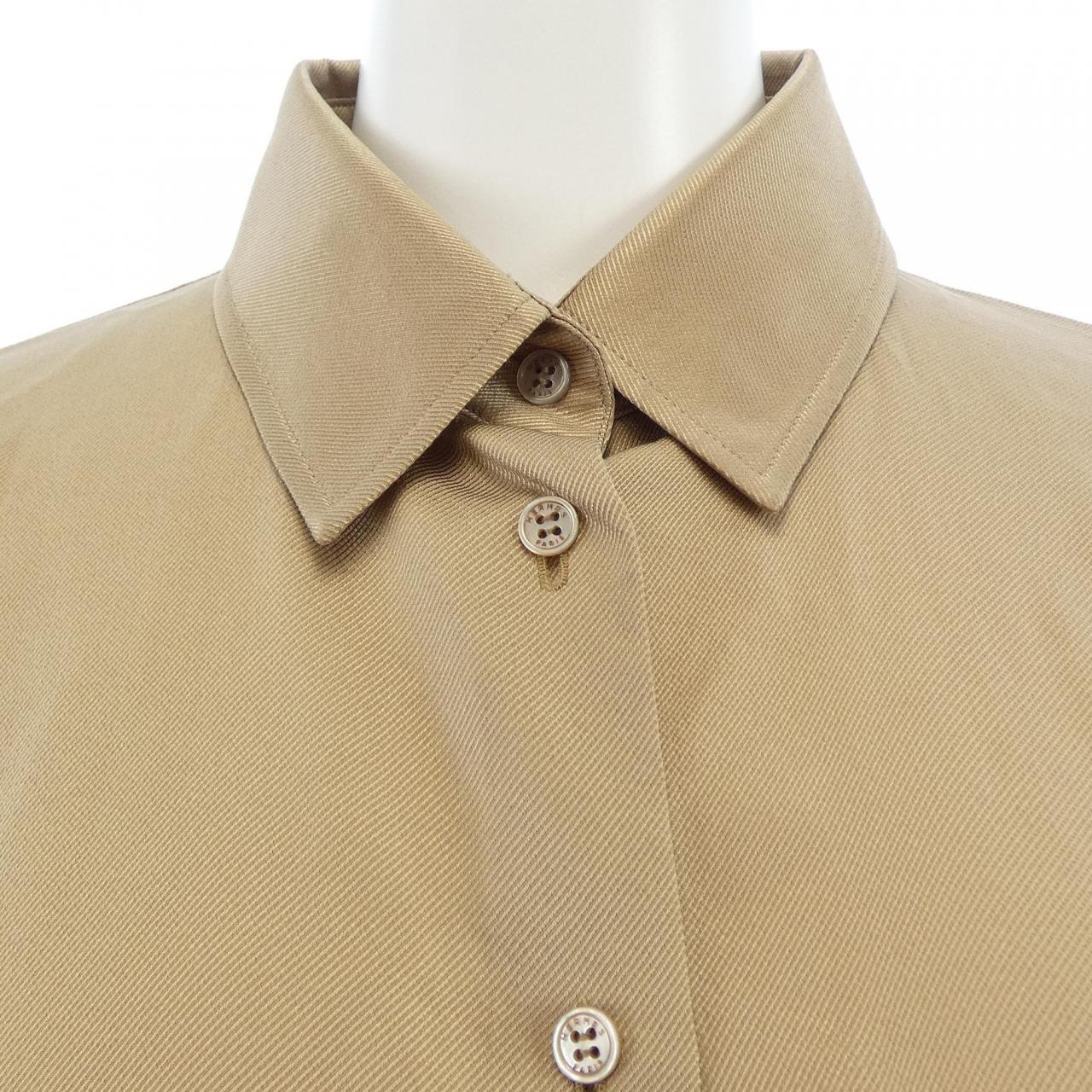 エルメス HERMES sh704 S／Sシャツ