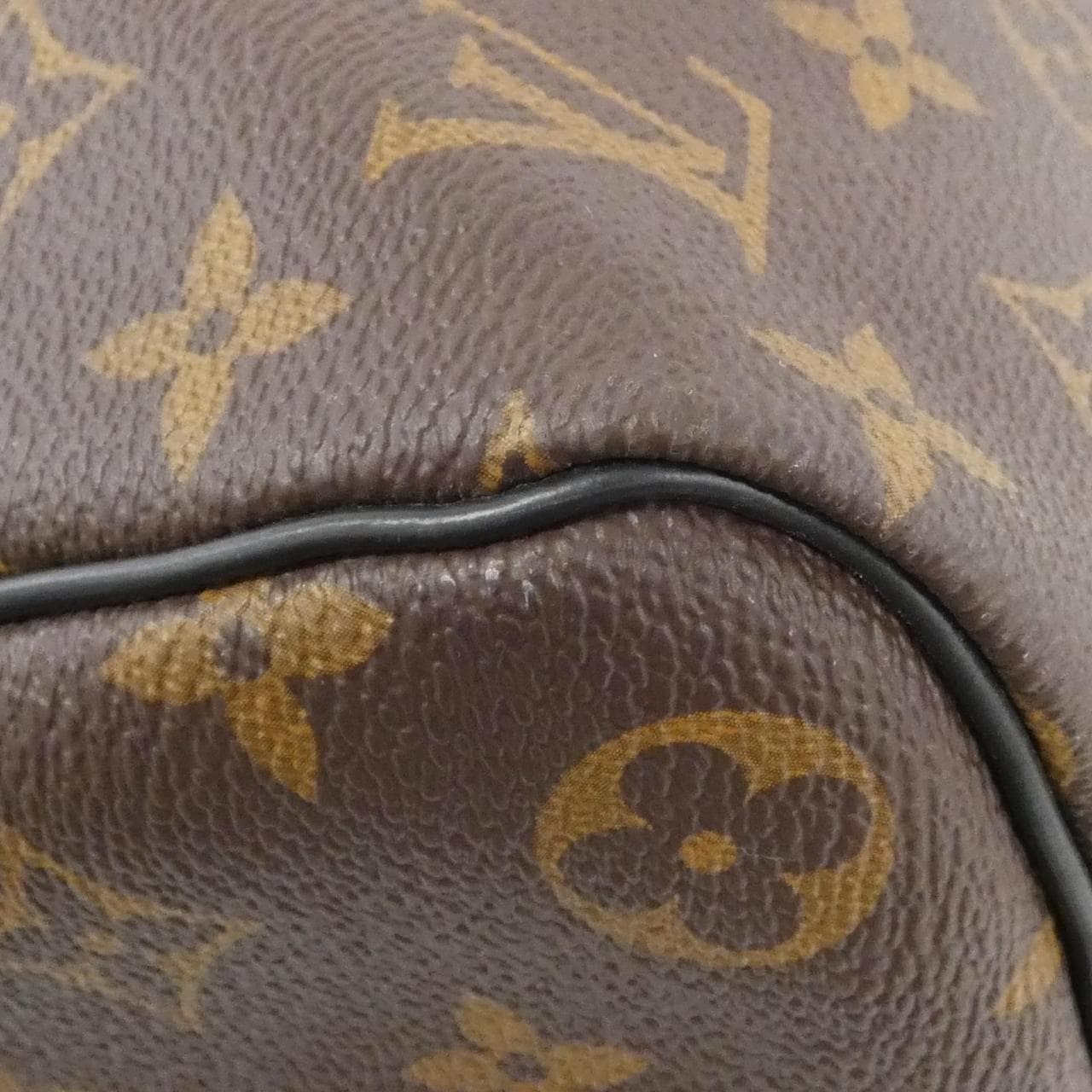 LOUIS VUITTON Monogram Macassar Keepall Bandouliere 45cm M56711 Boston Bag