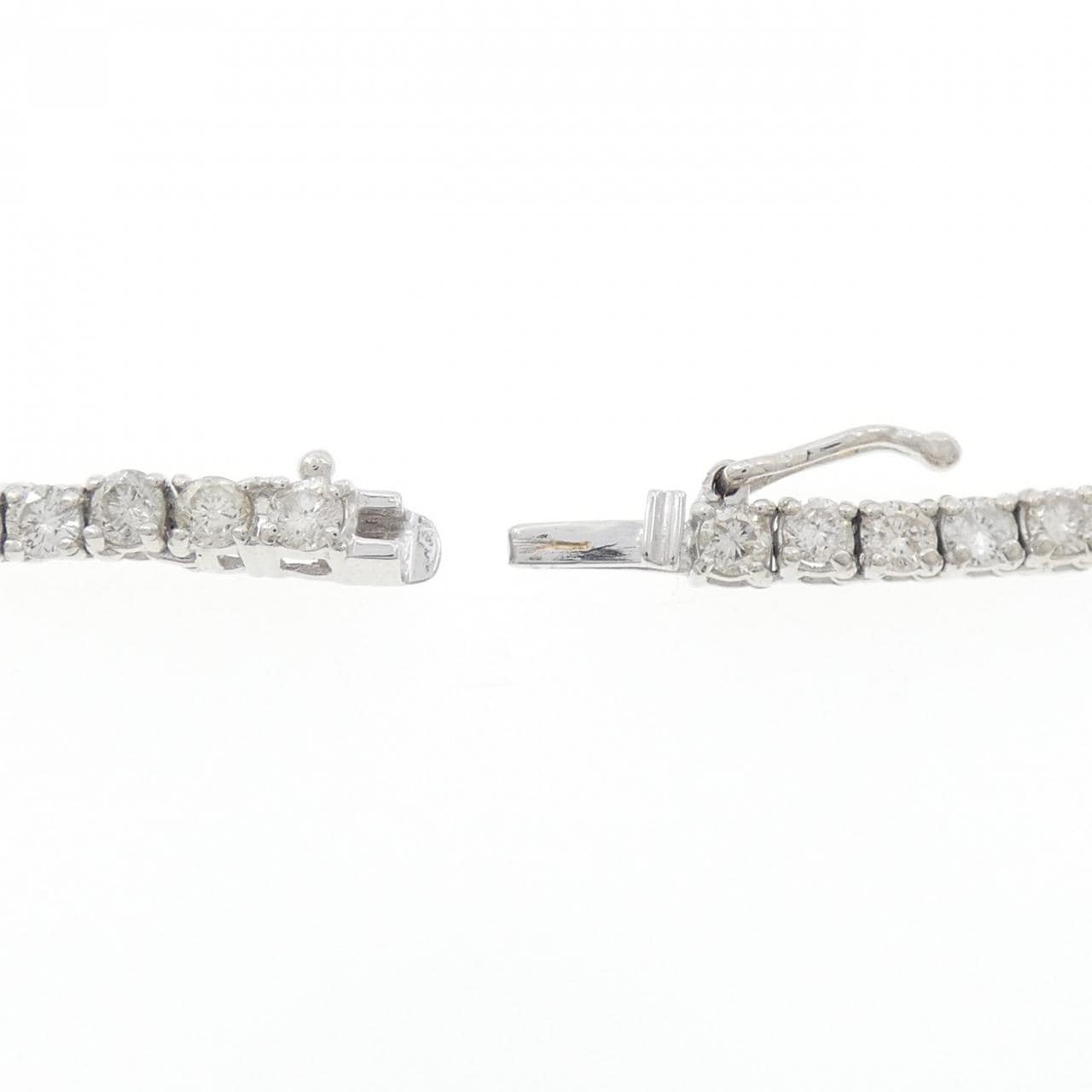 K18WG ダイヤモンド ネックレス