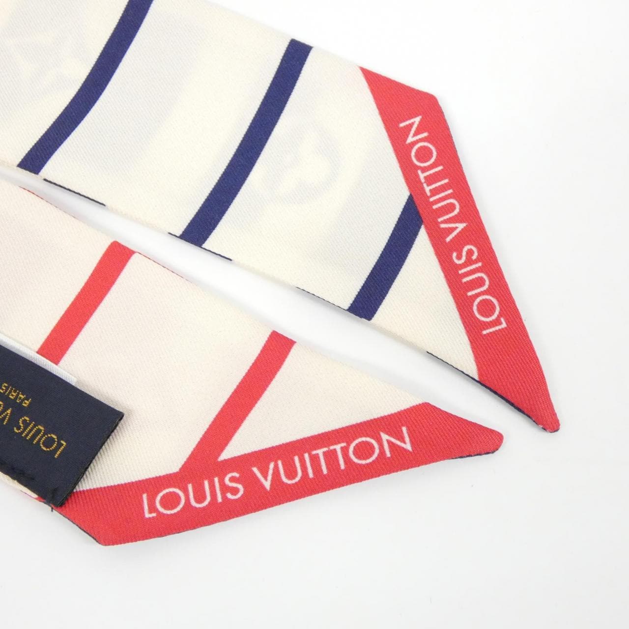 ルイヴィトン LVエスカル バンドーBB パレオ サマー ストライプ M76196 スカーフ