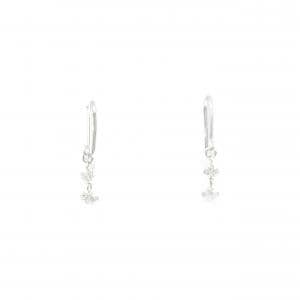 K18WG ダイヤモンド ピアス 0.50CT