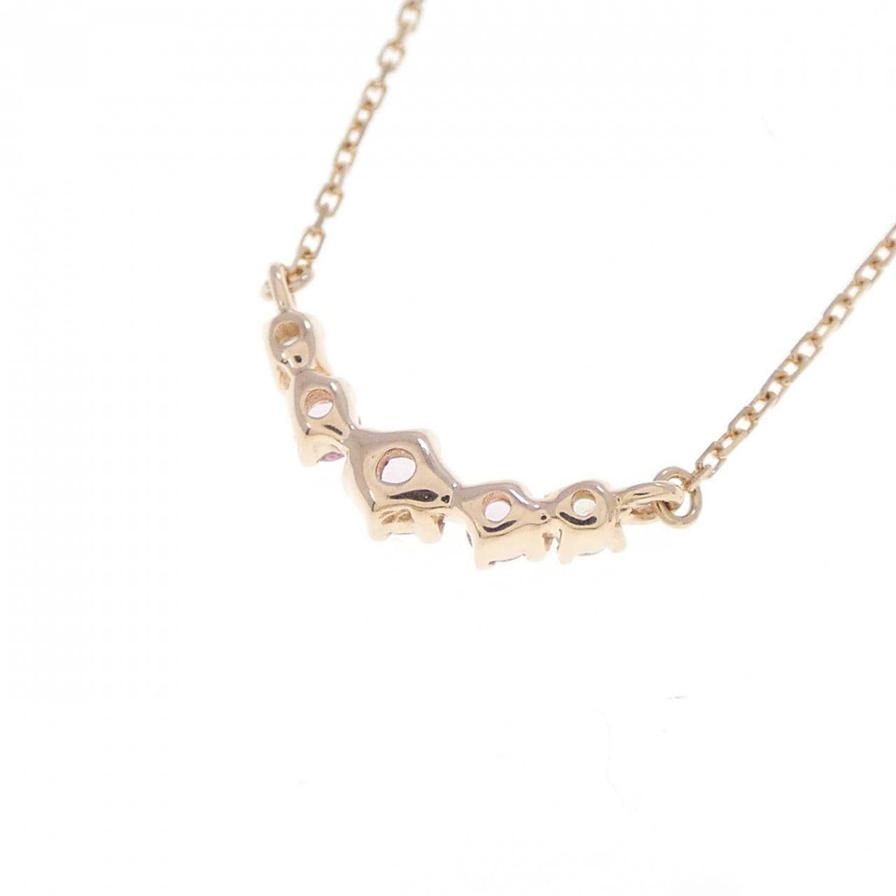 K10PG サファイヤ ネックレス