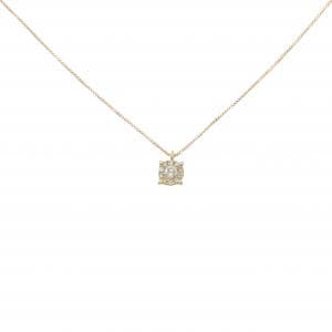 K18YG ダイヤモンド ネックレス 0.10CT